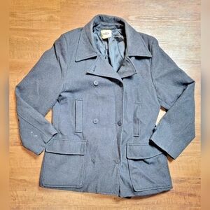 Old Navy felt pea coat